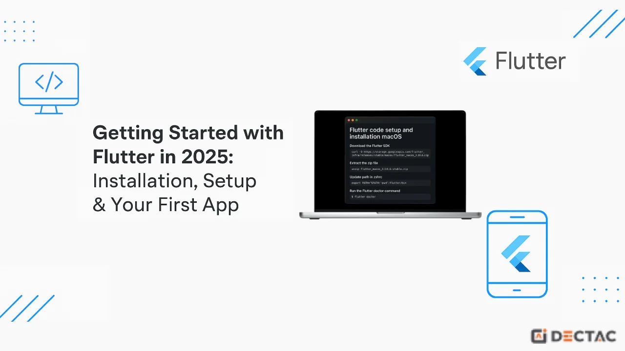 Getting Started with Flutter in 2025: Installation, Setup & Your First App